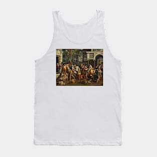 Christian Deeds of Mercy by Pieter Aertsen Tank Top